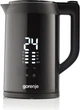 Електрочайник Gorenje 1.7л, подвійні стінки, LED дисплей, Strix контроль, чорний (00109480) - изображение 3