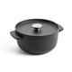 Каструля KitchenAid Matte Oven-to-table чавунна 3,3 л 22 см CC004899-001 чорна (00128390) - изображение 1