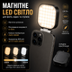 Магнітне LED світло для телефону квадратне чорне | селфі лампа - зображення 1