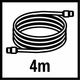 Спіральний шланг Einhell HD 4 м 4139410 (4006825411737)   - зображення 4