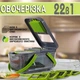 Овочерізка ручна з контейнером та насадками 22в1 подрібнювач для овочів та фруктів багатофункціональний - зображення 2
