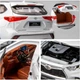 Коллекционная машинка Toyota Highlander Hybrid 1:24 металлическая, инерционный джип со светом и звуком, открывающаяся дверь - изображение 3