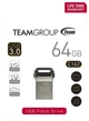 Флеш накопитель USB 64Gb Team C162, Black, USB 3.2 Gen 1 (TC162364GB01) - изображение 3