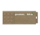 Флеш накопитель USB 64Gb Goodram UME3 "Eco Friendly", Brown, USB 3.2 Gen 1 (UME3-0640EFR11) - изображение 3