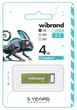 Флеш накопитель USB 4Gb Wibrand Chameleon,Light Green, USB 2.0 (WI2.0/CH4U6LG) - изображение 2