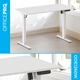 Компьютерный стол OfficePro ODE1260W, White - изображение 6
