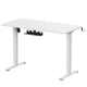 Компьютерный стол OfficePro ODE1260W, White - изображение 7