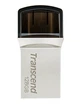 Флеш накопитель USB 128Gb Transcend JetFlash 890, Black/Silver, Type-C / USB 3.1 Gen 1(TS128GJF890S) - изображение 2