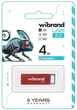 Флеш накопитель USB 4Gb Wibrand Chameleon, Red, USB 2.0 (WI2.0/CH4U6R) - изображение 2