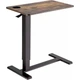 Компьютерный стол приставной OfficePro ODM366B, Dark Wood/Black - изображение 1