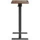Компьютерный стол приставной OfficePro ODM320DW, Dark Wood/Black - изображение 3