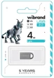 Флеш накопитель USB 4Gb Wibrand Lynx, Silver, USB 2.0 (WI2.0/LY4M2S) - изображение 2
