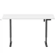 Комп'ютерний стіл з електрорегулюванням OfficePro ODE1670WB, White/Black - зображення 1
