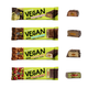 Блок Батончиков FitWin 25% Vegan Bar 12 шт 60 g Микс вкусов (Без сахара) (53224533) - изображение 2
