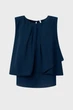 Жіночий синій топ IMMA Pepe Jeans S PL304230 - изображение 4