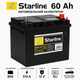 Автомобильный аккумулятор Starline 12В 60Ah 510A R+ для легкового авто (BA SL 60JP) - изображение 3
