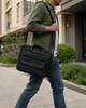 Сумка для ноутбука Leather RL1058 черная из CORDURA с креплением на чемодан Leather - изображение 10