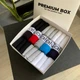 Комплект мужских трусов кельвин кляйн Premiun Box CK Boxer 5 шт трусов + 18 пар носков L (240321) - изображение 3