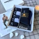 Подарочный бокс для мужчины трусы боксеры кельвин кляйн и носки Winter Premium Box CK Boxer Black M (240414) - изображение 3