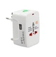 Перехідник мережевий EU з USB виходом, White - XOKO WC-010 - изображение 1