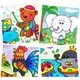 Детские игрушки Guanchao, новогодние подарки для девочек, развивающие игрушки для мальчиков, набор художественных принадлежностей для учеников начальной школы с кистями и палитрой, акварельные ручки. - изображение 3