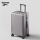 Reebok Luggage, валіза з ПК та ручкою, багатофункціональна ручна поклажа, валіза з замком на пароль для подорожей, шкіряний чохол, сірий Moutai, 20 дюймів - зображення 6