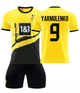 Форма футбольная детская Yarmolenko (Ярмоленко) 9 Borussia Dortmund (Боруссия Дортмунд), сезон 24/25, 26 размер, рост 140-145 см, желто-черная - изображение 1