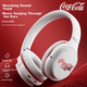 Беспроводные Bluetooth-наушники Coca-Cola T18, накладные наушники для игр, спорта и бега с ультрадлительным временем автономной работы, новейшая модель 2026 года, подарок для студентов и мужчин, совместимы с Apple, Huawei, Xiaomi. - изображение 4