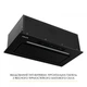 Вытяжка полновстраиваемая WEILOR LUMINA WBG 65 BLACK MATTE - изображение 7