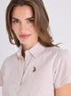 Сорочка бавовняна жіноча U.S. Polo Assn 21H0044-NA00A (WARM TAUPE) M Бежева (786662564363) - зображення 5