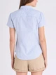 Сорочка бавовняна жіноча U.S. Polo Assn 21H0044-NA00A (BLUE NEUTRAL) L Блакитна (786662564264) - зображення 2