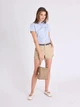 Сорочка бавовняна жіноча U.S. Polo Assn 21H0044-NA00A (BLUE NEUTRAL) L Блакитна (786662564264) - зображення 3