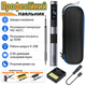 Паяльник Fnirsi HS-02A мощностью 100W профессиональный с регулировкой температуры для проводов и плат в наборе с подставкой и пеналом - изображение 1