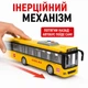 Игрушечный школьный автобус 28 см со светом и звуком, двери, инерция - изображение 8