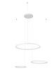 Люстра Nowodvorski Circolo Led 11649 LED 3000K 85W 4600Lm білий - изображение 3