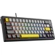 Клавіатура USB Ajazz AK650 Moon Yellow switches Grey/White/Yellow (AK650-MY-GWY) UA - изображение 5