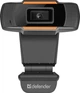 Веб-камера Defender G-Lens 2579, Black, 1280x720 / 30 fps, мікрофон, кут огляду 48°, універсальне кріплення, USB, 1.2 м (63179) - изображение 2
