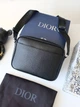 Чоловіча сумка месенджер чорна Christian Dior Rider діор (104) - изображение 8