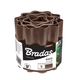 Бордюрная лента волнистая BRADAS 9 м x 10 см коричневая OBFB 0910 - изображение 1