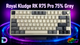 Бездротова механічна клавіатура Royal Kludge rk r75 Pro 75% Grey Rk misty rain - зображення 6