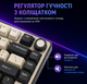 Бездротова механічна клавіатура Royal Kludge rk r75 Pro 75% Grey Rk misty rain - зображення 8