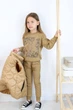 Комплект тройка (жилетка, свитшот, штаны) для девочки 7-8 лет, рост 128см - изображение 2