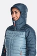 Жіночий пуховик Rab Microlight Alpine Jacket Womens 10 Фіолетовий - зображення 3