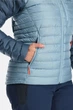 Жіночий пуховик Rab Microlight Alpine Jacket Womens 10 Фіолетовий - зображення 5