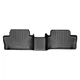 Килимки у салон Volvo XC60 2008-, з бортом, задні, чорні, Weathertech 442342 - зображення 1