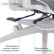 Крісло офісне OfficePro Skyline OC750-W-DG-DG - зображення 11