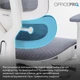 Крісло офісне OfficePro Skyline OC750-W-DG-DG - зображення 14