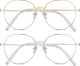 ACWOO 2 шт окуляри для захисту від синього світла Blue Light Blocking Glasses – ігрові та комп’ютерні окуляри - зображення 1