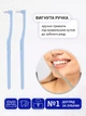 Зубная щетка монопучковая medium soft для взрослых и детей VMHouse набор 2 шт средняя жесткость для брекетов протезов имплантов голубой (0077-0723) - изображение 4