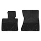 Коврики в салон BMW X5/X6 2007-, передние, черные, Weathertech W74 - изображение 1